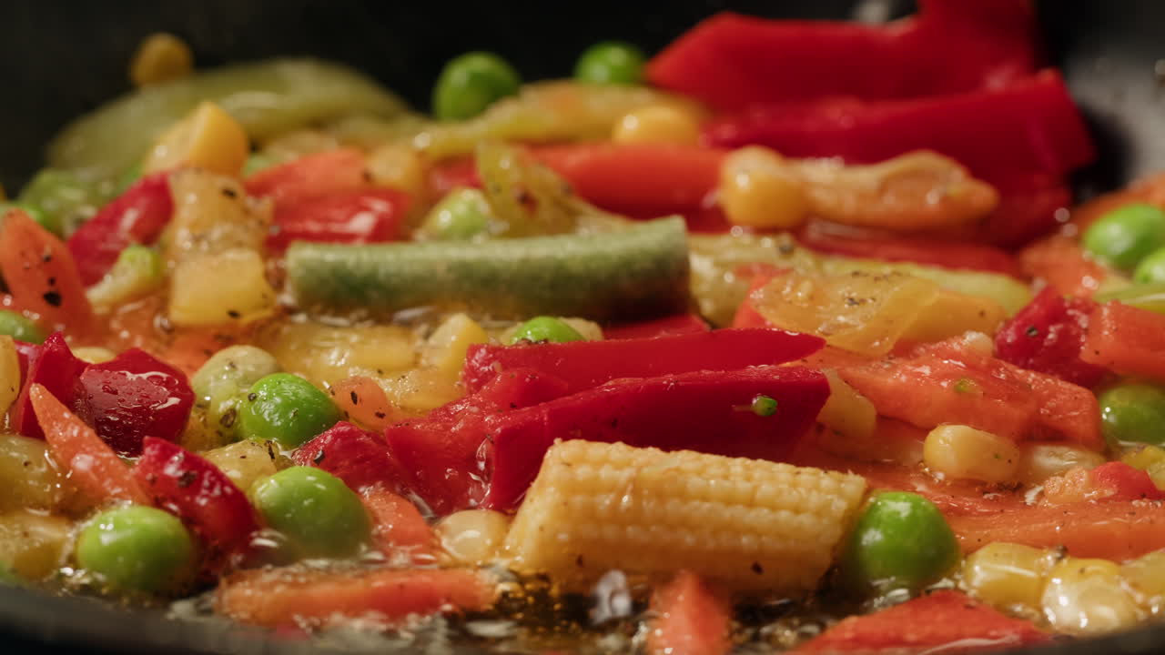 verduras mezcladas fritas