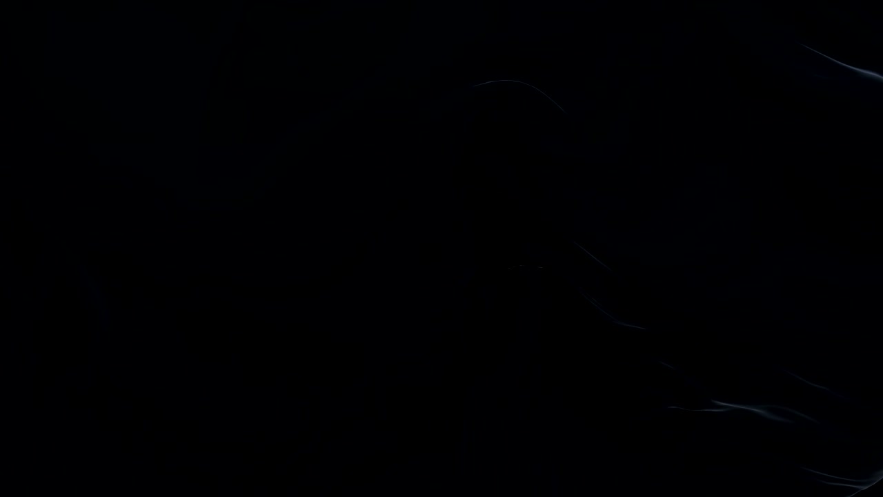 Black Flag Waving in Wind Slow Motion Animation . 4K Realistic Fabric Texture Flag Smooth Blowing on a windy day Continuous Seamless Loop Background.