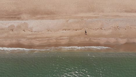 The-beach-of-Playas-de-Vera-in-Almeria,-Southern-Spain