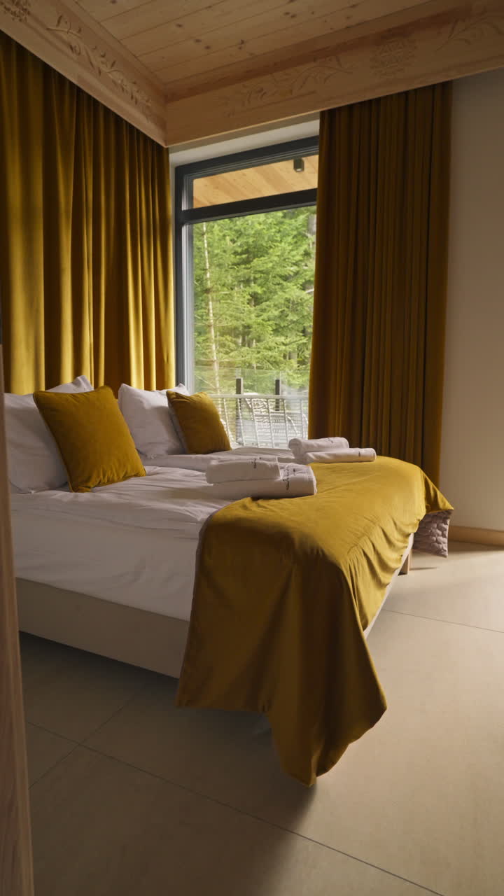Cozy Modern Hotel Room Or Vacation Rental In Jaszczurówka, Zakopane, Poland - Vertical Shot
