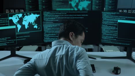 overworked programmer
