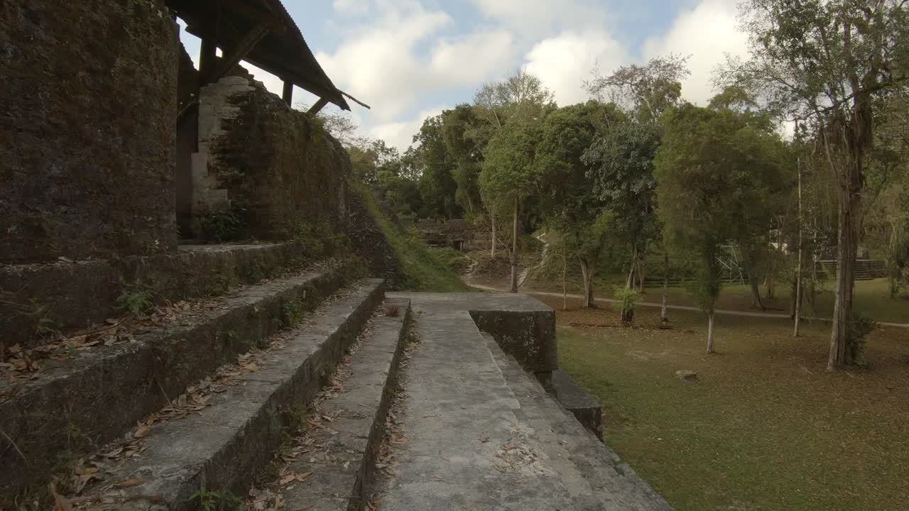 ruinas mayas en tikal en guatemala
