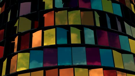 4k abstract architecture background.