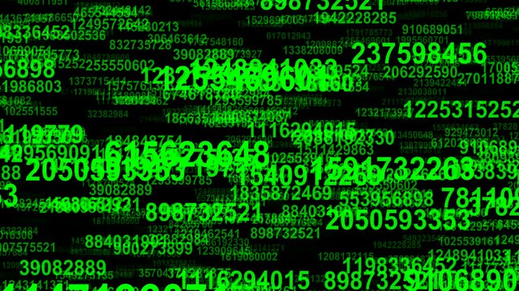 Flusso di dati con numeri casuali, loop continuo