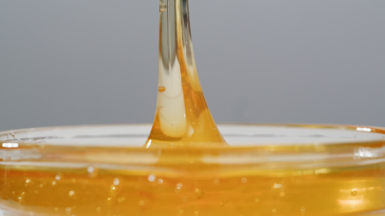 Honey Cocktail with Raspberry