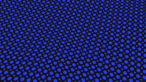 Retro-blue-dots-pattern