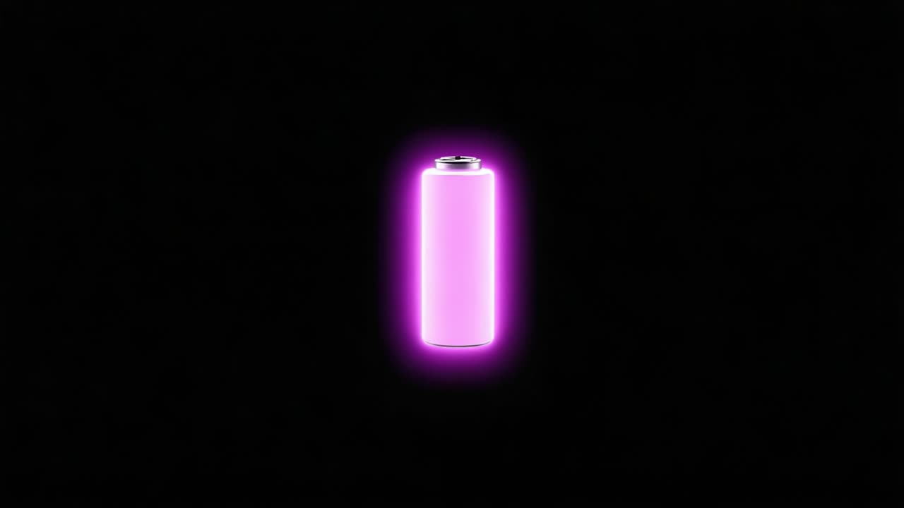 An Electrifying Journey Through a Glowing Battery: Exploring Energy, Technology, and Illumination in Two Captivating Frames