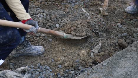 construction excavation work