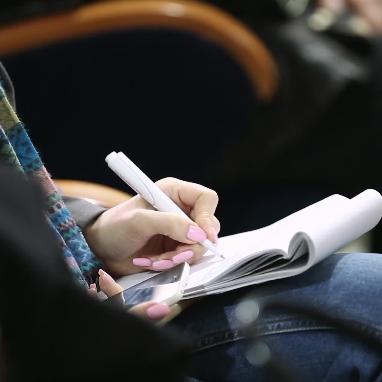 Working At A Business Conference