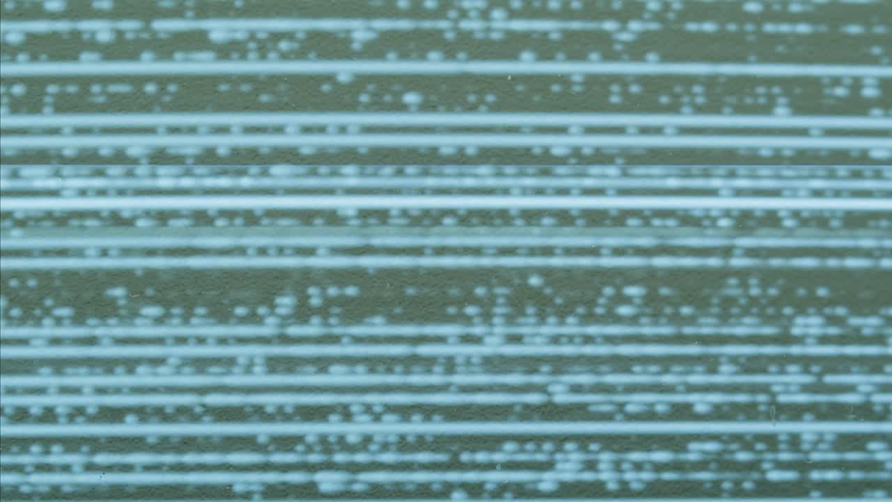 Retro Style TV Set with Green Screen chroma key background, vintage 60s analog television with grain and noise.