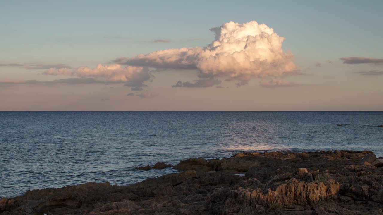 sicilia rock puesta de sol 4k 00