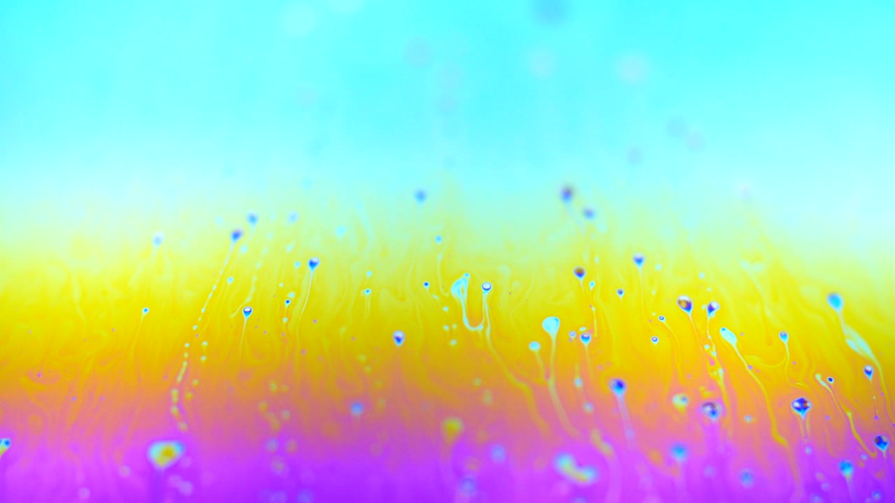 colores en movimiento, efecto líquido, burbujas de jabón
