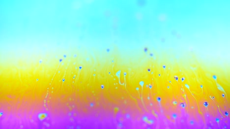 colors in motion, liquid effect, soap bubbles