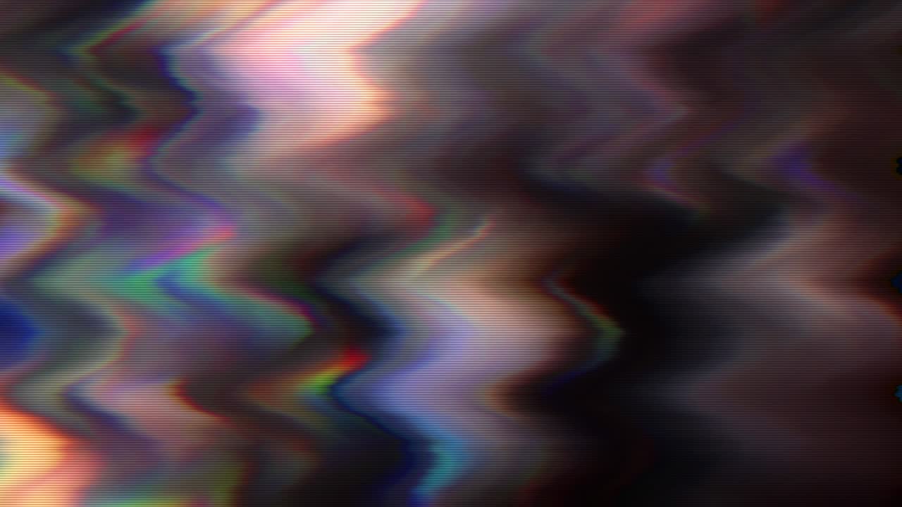 la transformación geométrica holográfica la cinta nostálgica el fondo brillante del bucle