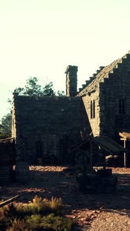 hermosa vieja casa de piedra en bretaña