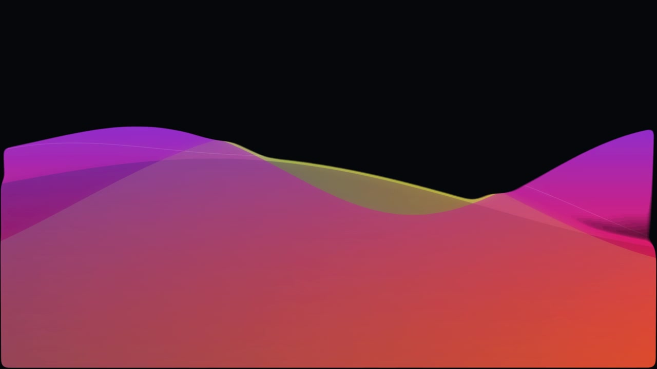 Abstract Motion Background with Fluid Gradient Waves