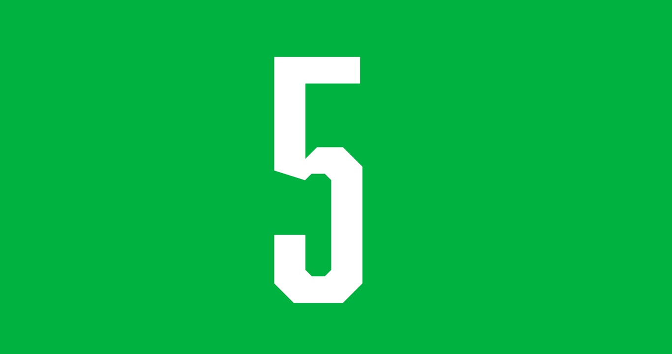 Countdown from ten to one