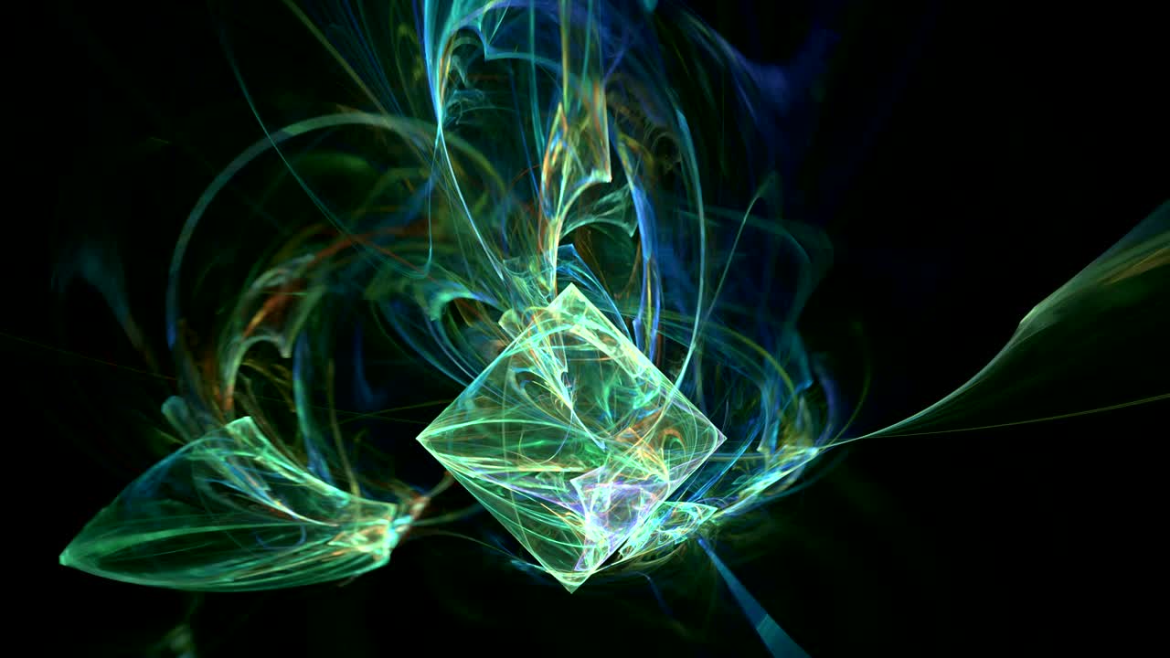fondo de movimiento abstracto de patrón dimond verde