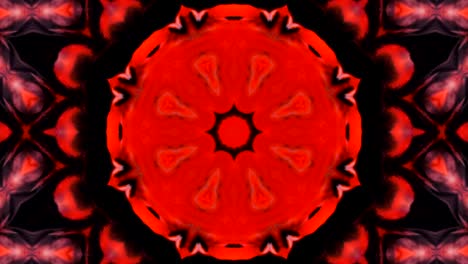 movimiento de fondo de kaleidoscopio abstractamente colorido