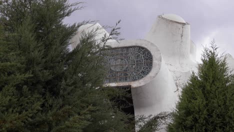 Monument-to-the-Ilinden-Uprising-in-Krushevo,-Makedonium