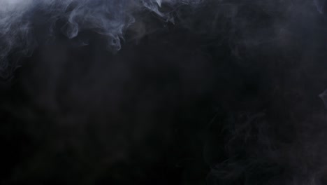 hielo seco realista nubes de humo niebla