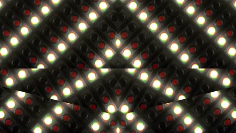 abstract geometric led light patterns