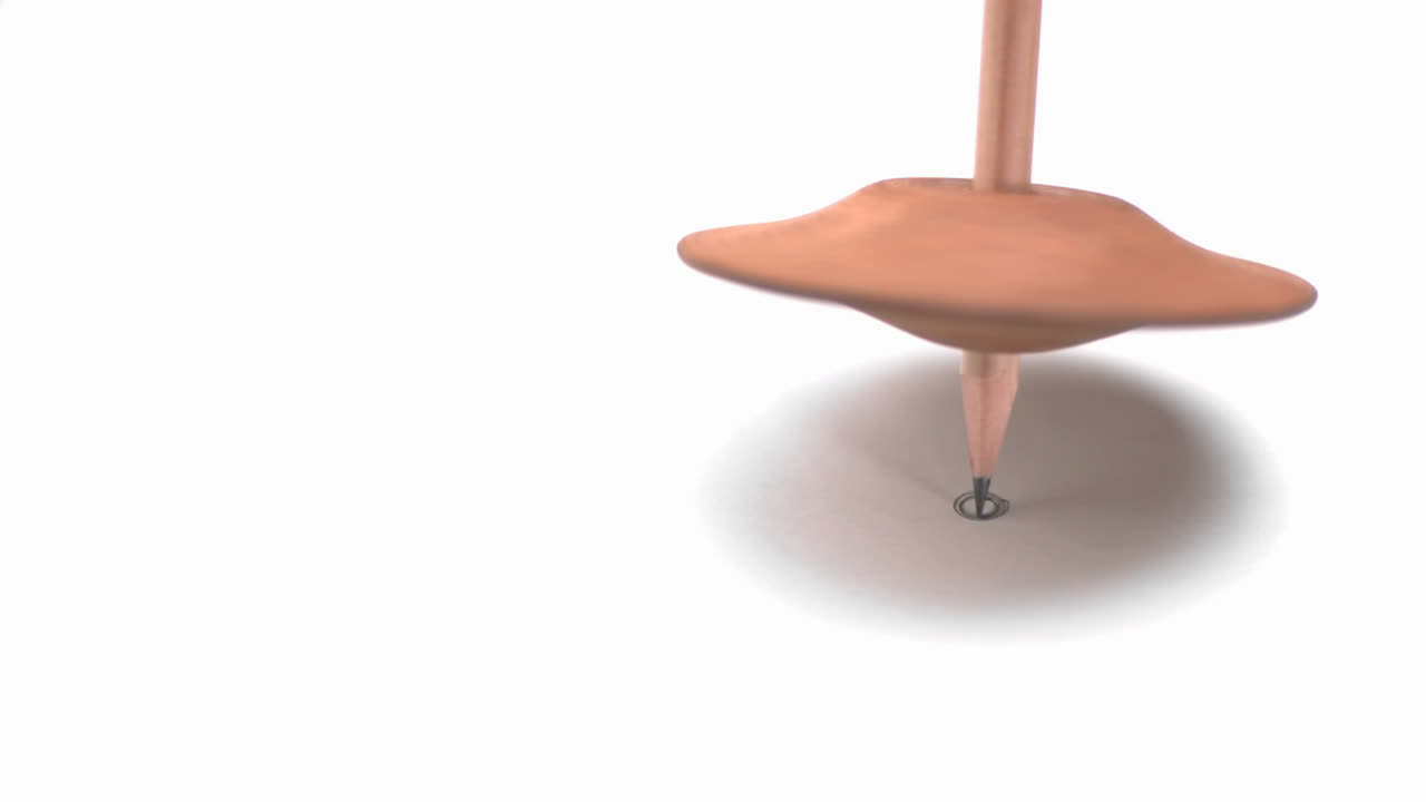 회전하는 연필 스핀