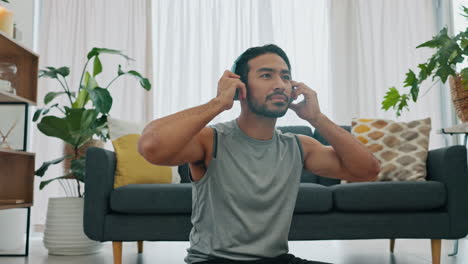 Auriculares,-Música-Y-Fitness-Estiramiento-Hombre