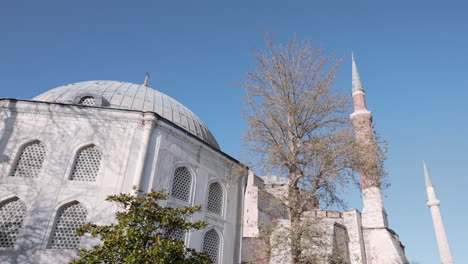 hagia sophia and its surroundings in istanbul