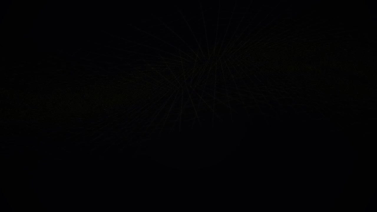 Abstract Golden Particle Wave Grid Animation