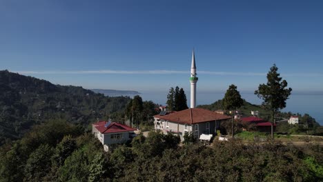 green and blue autumn season surmene trabzon turkey