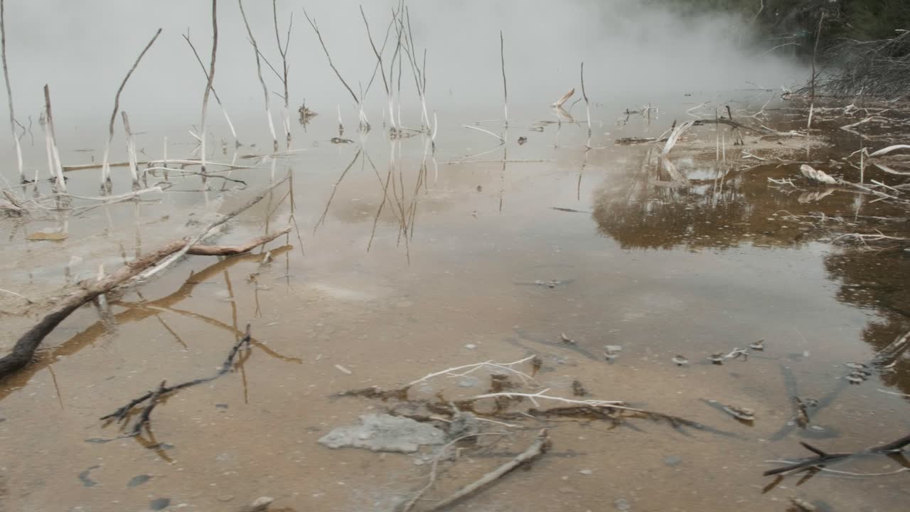 Kuirau park is a geothermal area in the centre of Rotorua, New Zealand. It is a popular tourist attraction.
