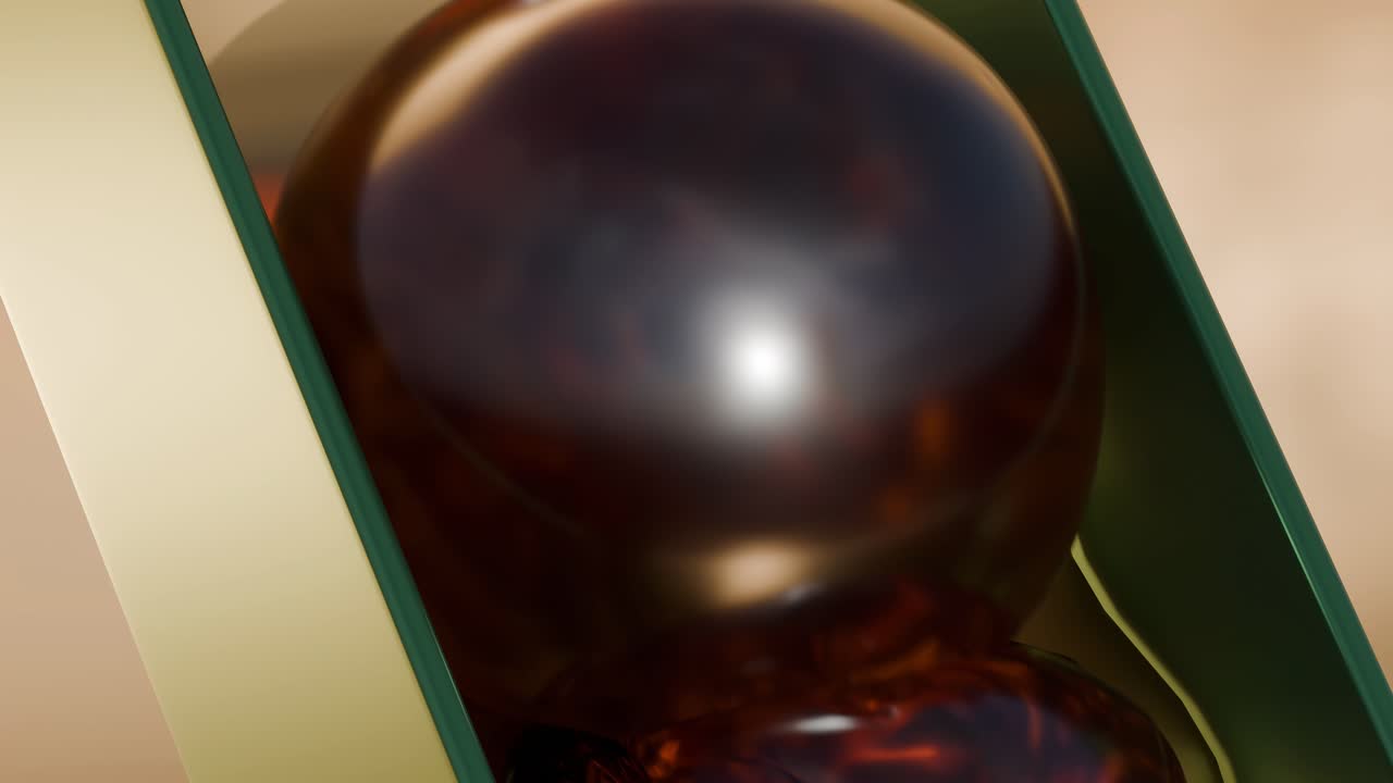 Shiny Sphere in a Box