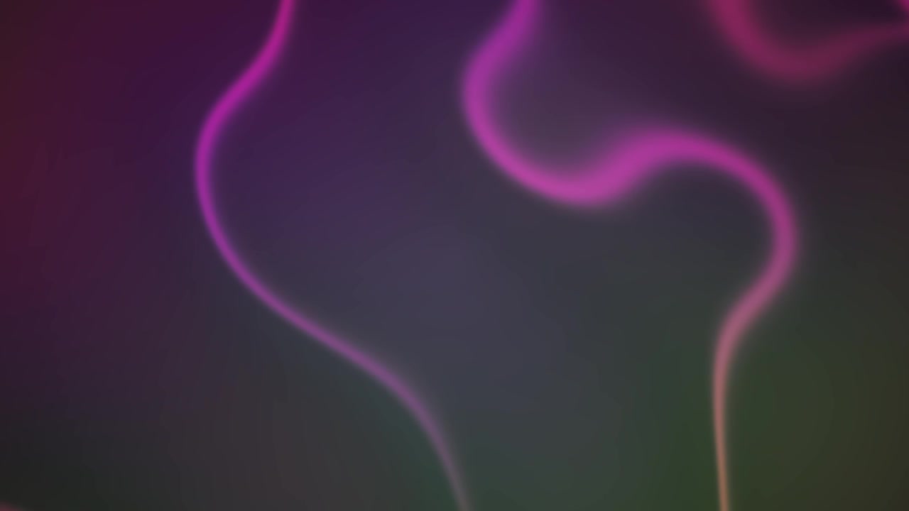 Abstract Motion Background with Glowing Red and Purple Fluid Waves