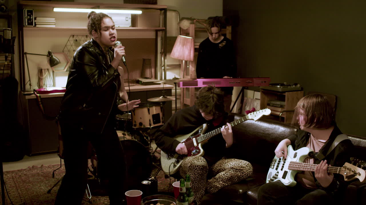 스튜디오의 음악 그룹