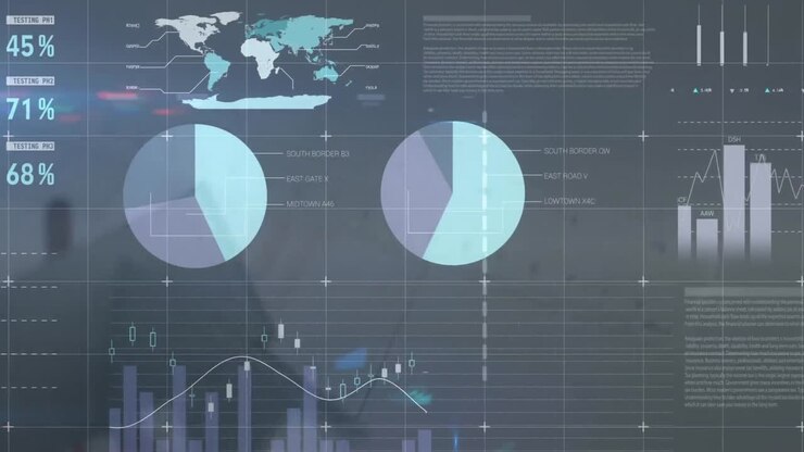 Animation of data processing over tools