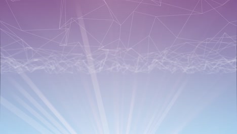 abstract network business wire line geometric background