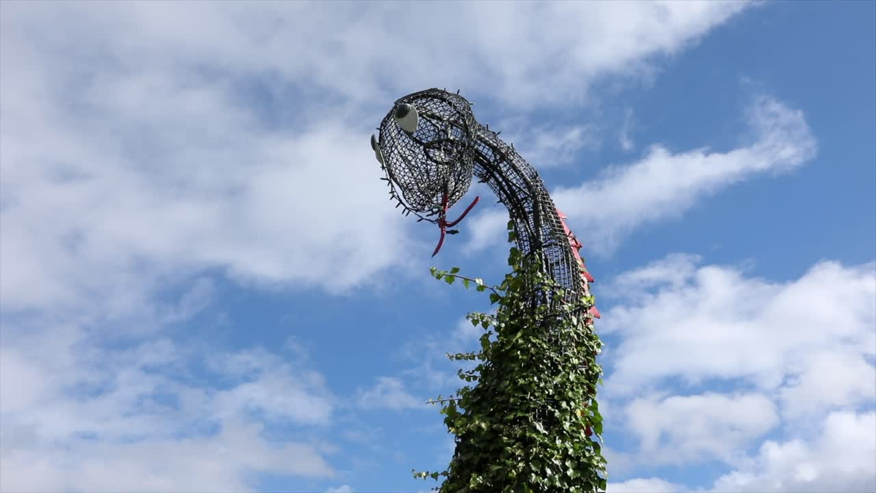 포트 아우구스투스, 스코틀랜드에서 네스호 괴물의 모델