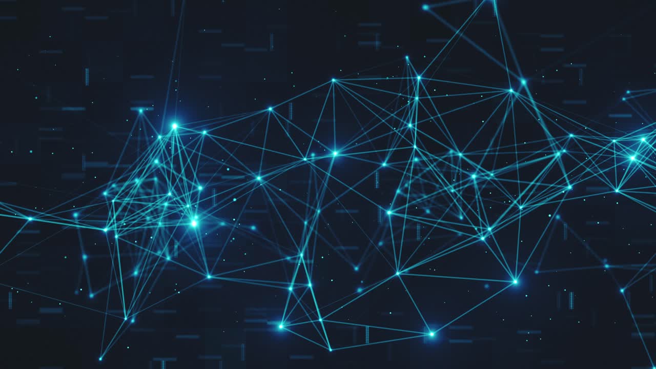 visualización de la red abstracta