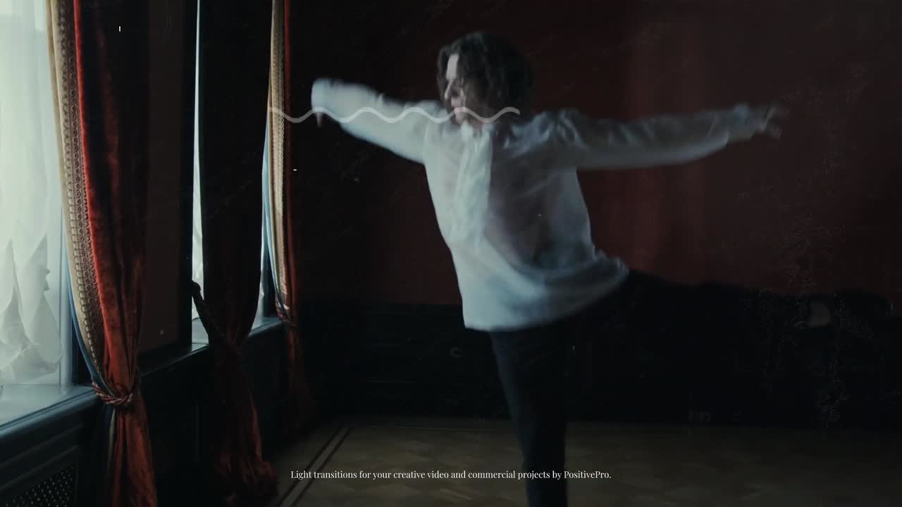Graceful Ballet Dancers Performing with Dynamic Light Transitions