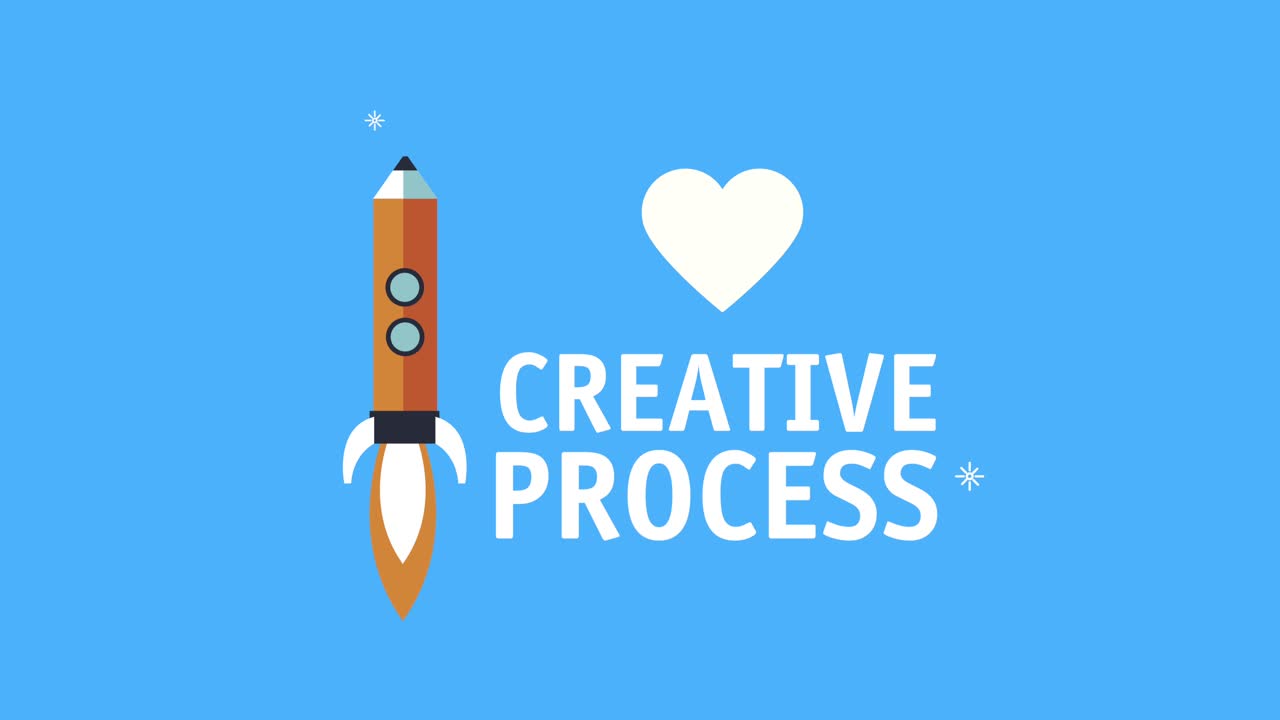 creative process lettering with pencil startup