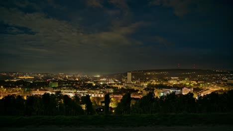 Timelaps-En-La-Noche-De-La-Ciudad-De-Würzburg