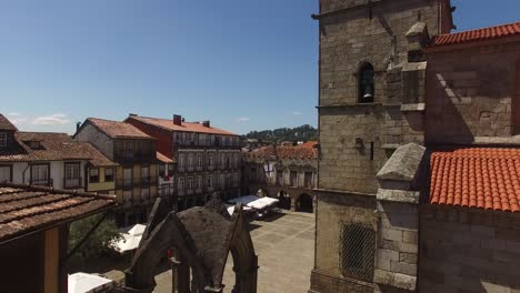 old city streets in guimarães, portugal
