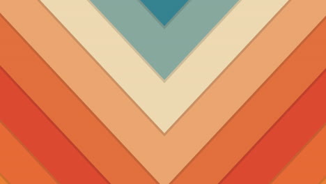 animation of pastel retro coloured lines moving in formation