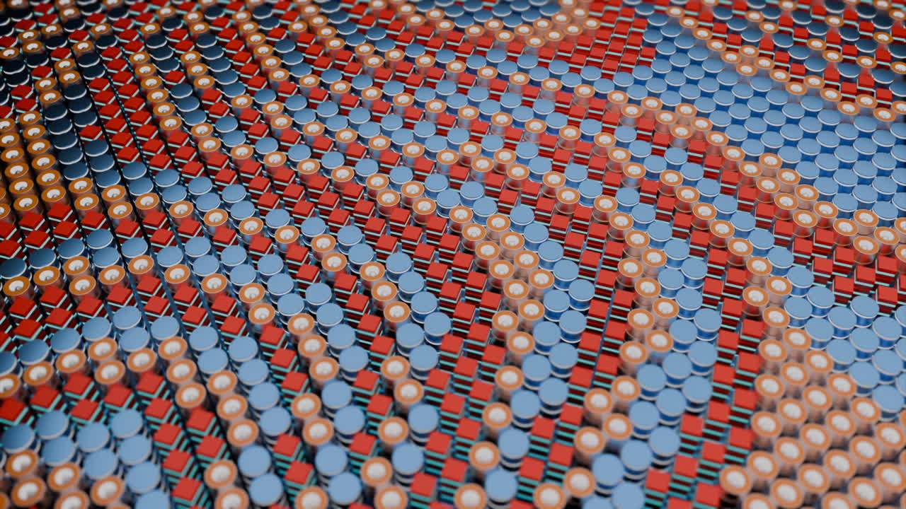 Abstract Geometric Microchip Design