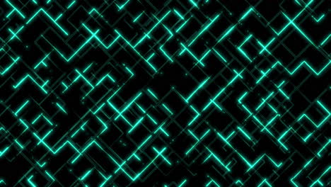patrón geométrico verde neón abstracto