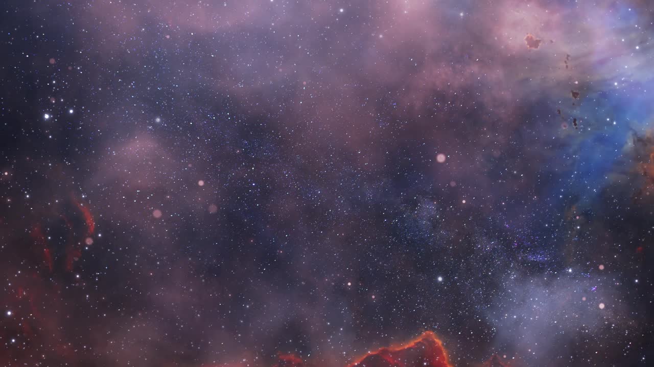 4k estrellas en el espacio exterior