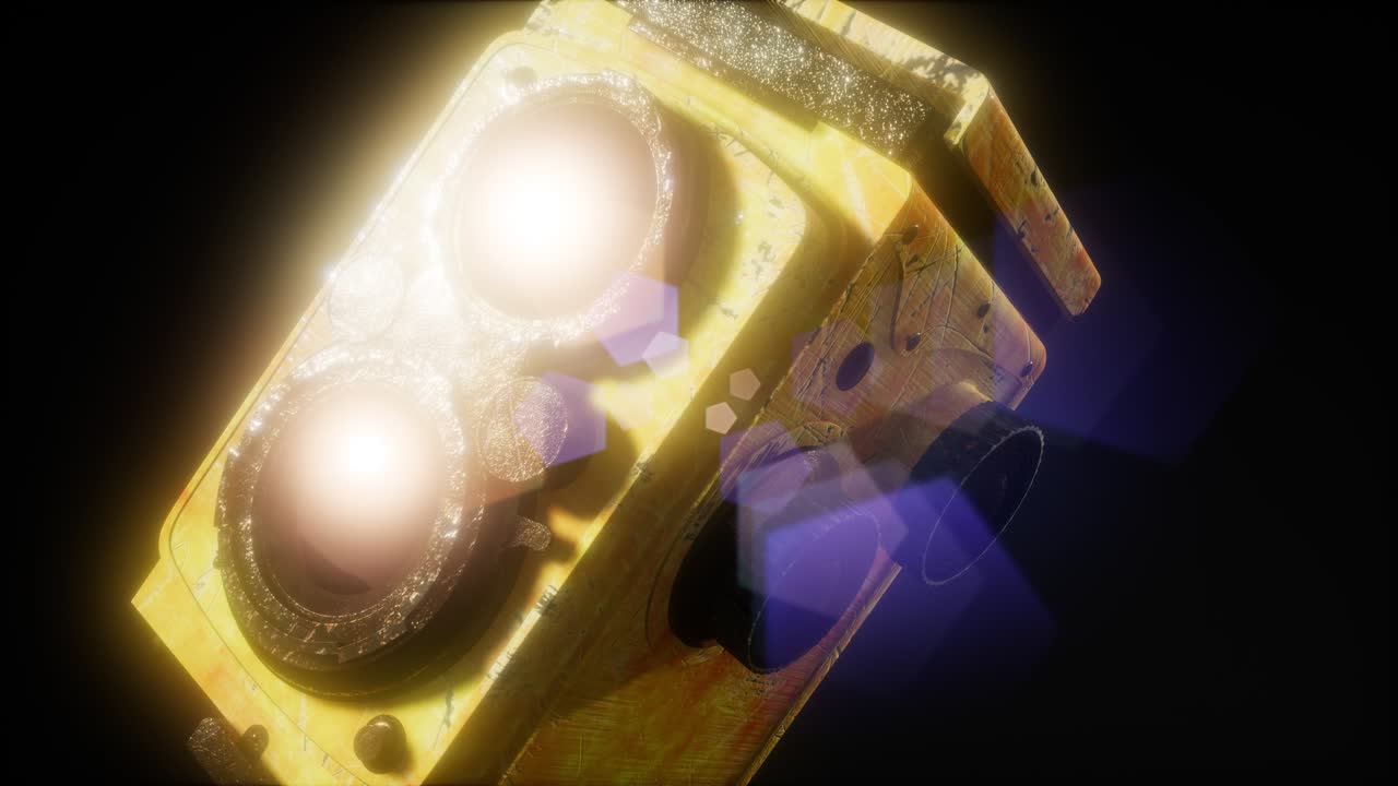 어 ⁇  속의 빈티지 영화 카메라