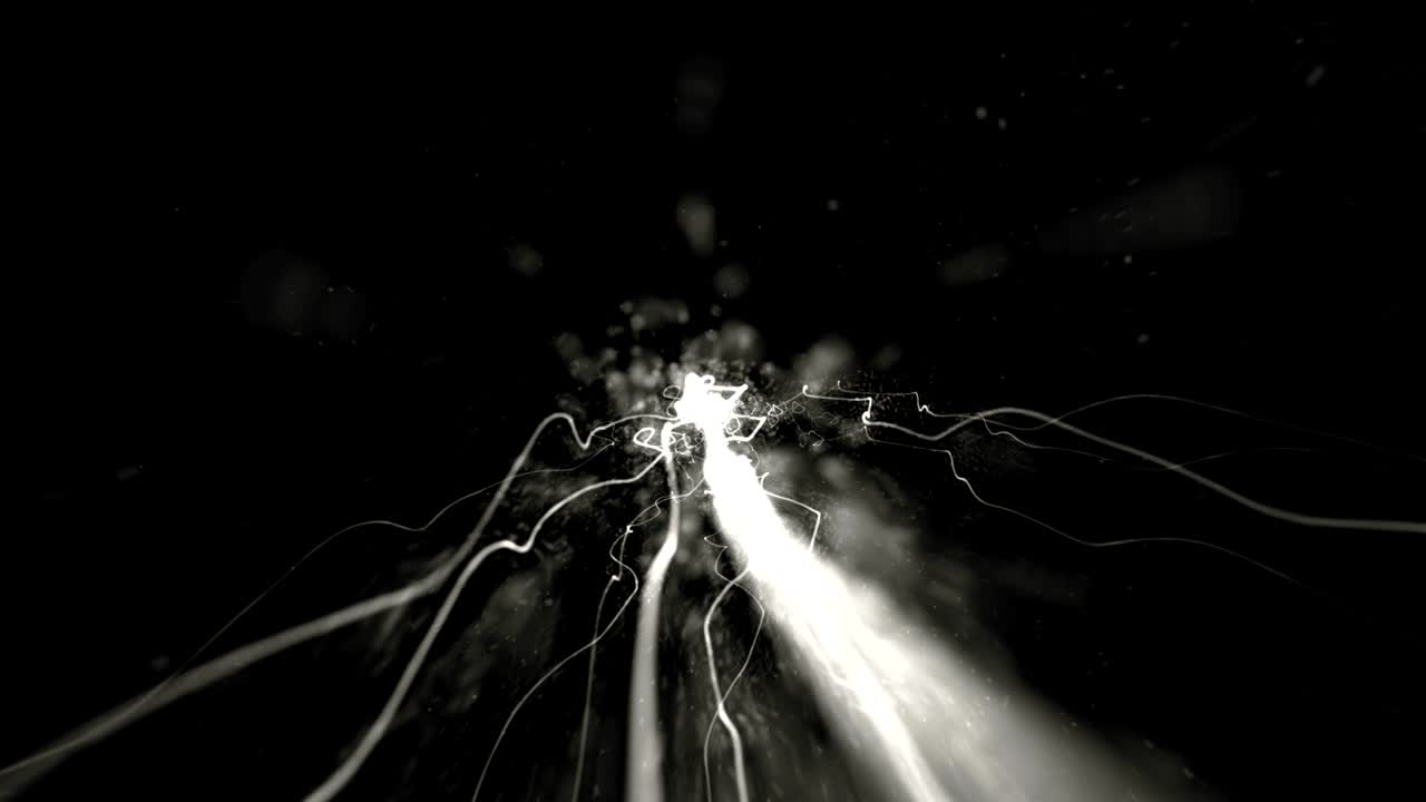 tecnología abstracta animación de cable, fondo, renderización, bucle