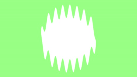 wave loop material animation motion graphics